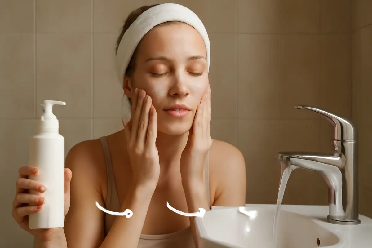 Detersione viso corretta: i 3 passaggi che migliorano davvero il risultato