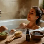 Bagno caldo rilassante: le aggiunte che potenziano i benefici per corpo e mente