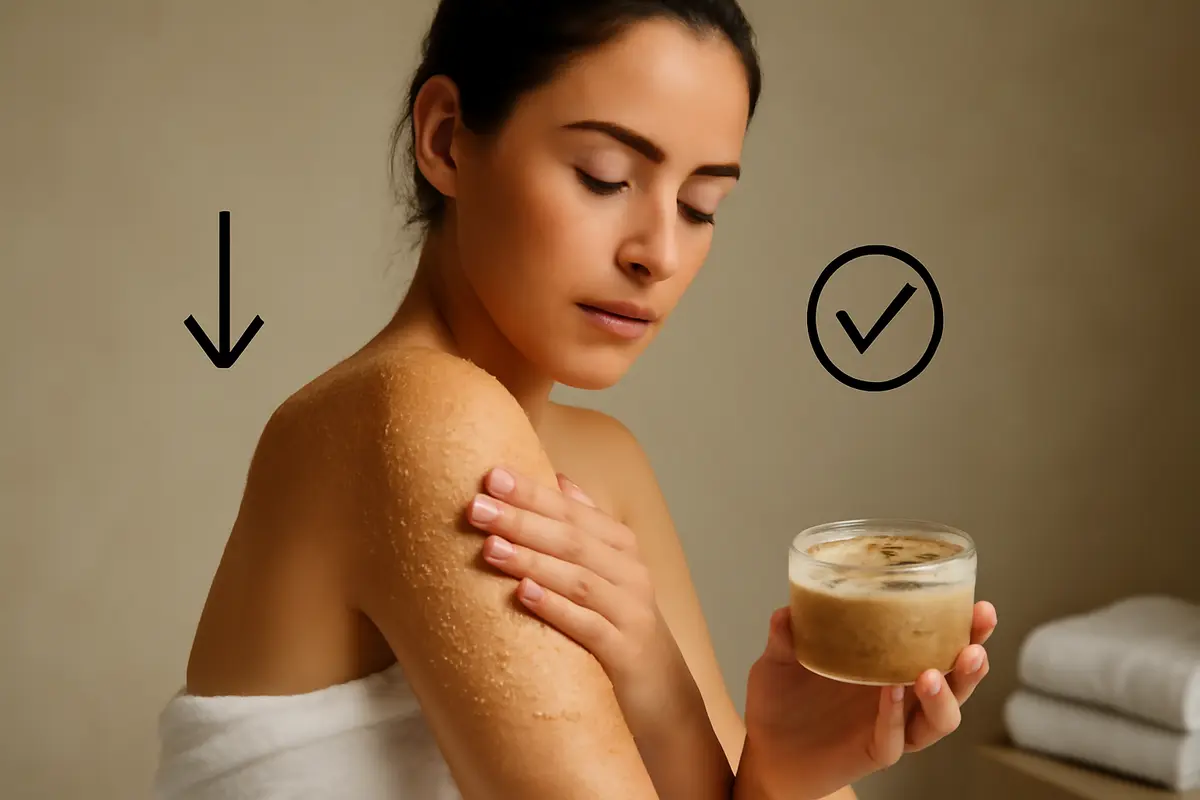 Scrub corpo: come non irritare la pelle mentre la rinnovi, i passaggi spesso sottovalutati