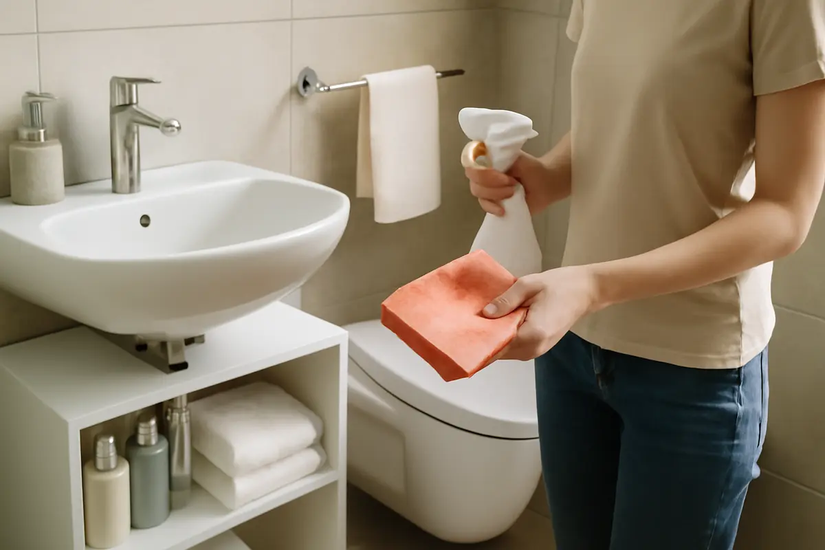 Come tenere in ordine il bagno: le soluzioni che ti fanno risparmiare tempo nella pulizia