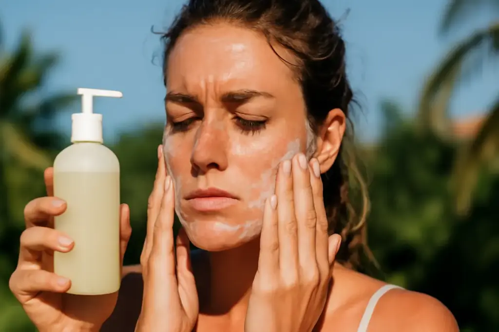 Detersione del viso in estate: quale prodotto scegliere per evitare imperfezioni e irritazioni?