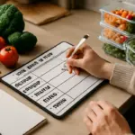 Metodo per pianificare i pasti settimanali: il trucco che evita sprechi e stress in cucina