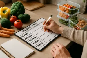 Metodo per pianificare i pasti settimanali: il trucco che evita sprechi e stress in cucina