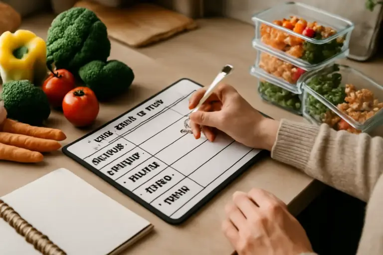 Metodo per pianificare i pasti settimanali: il trucco che evita sprechi e stress in cucina